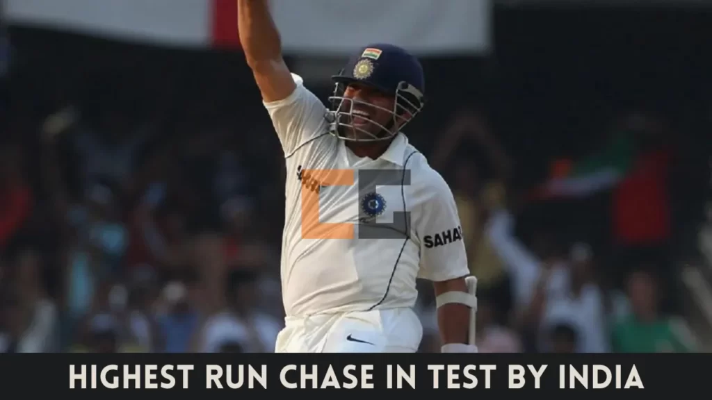 Highest Run Chase in Test by India