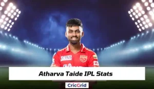 Atharva Taide IPL Stats